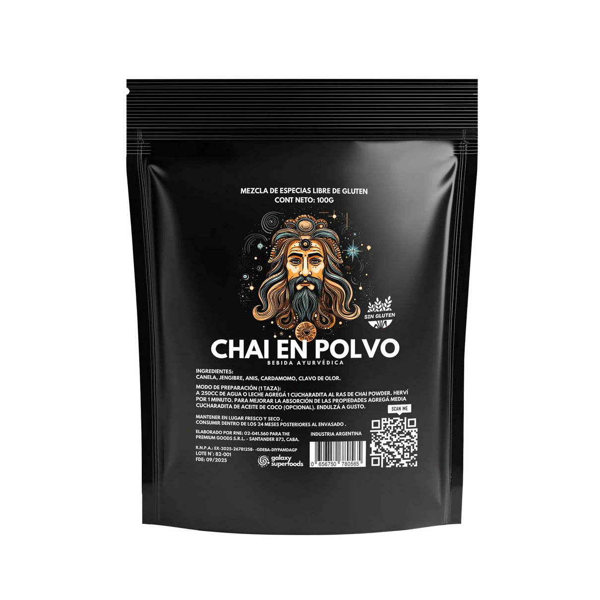 Chai En Polvo Ultra Premium x 100g