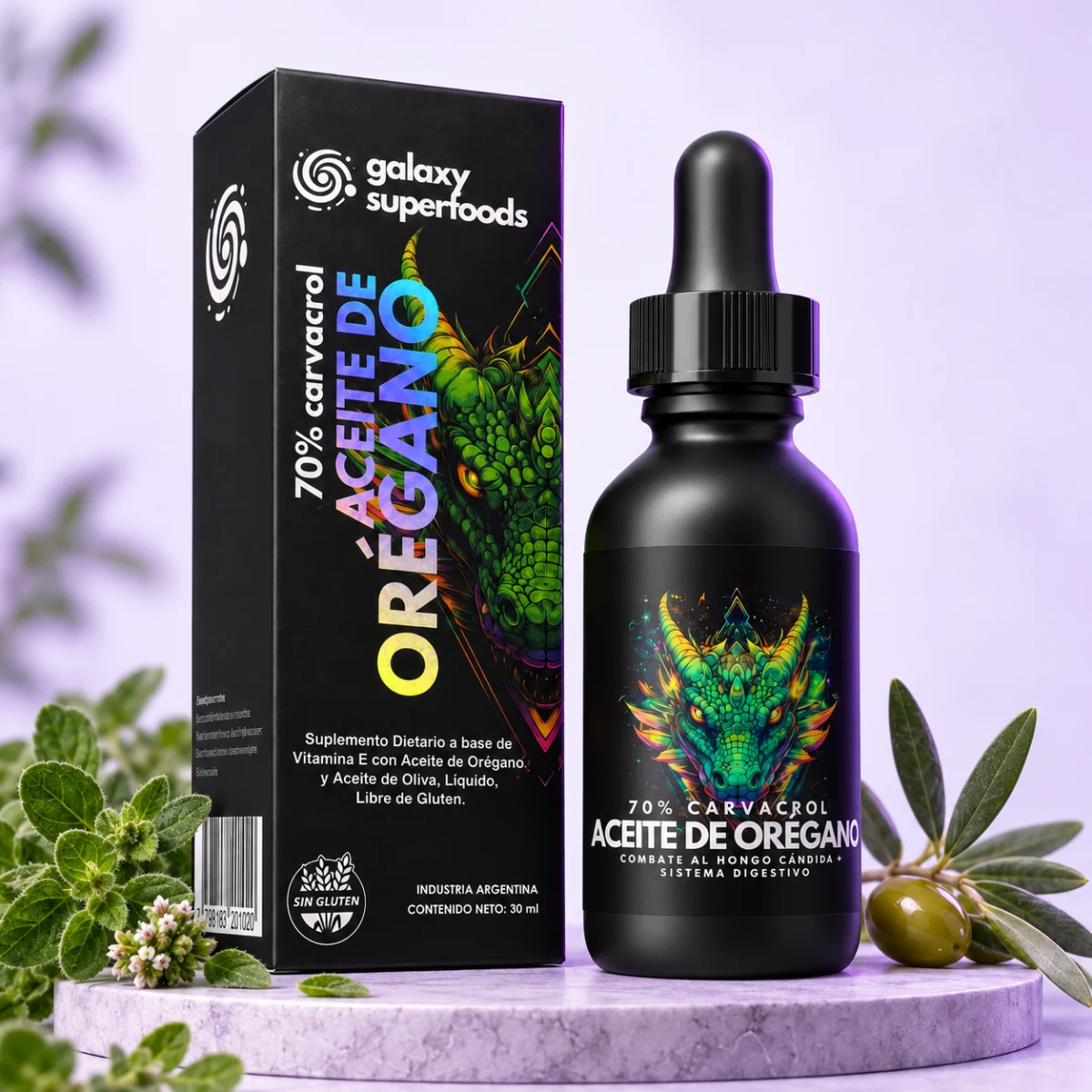 Aceite de orégano Galaxy