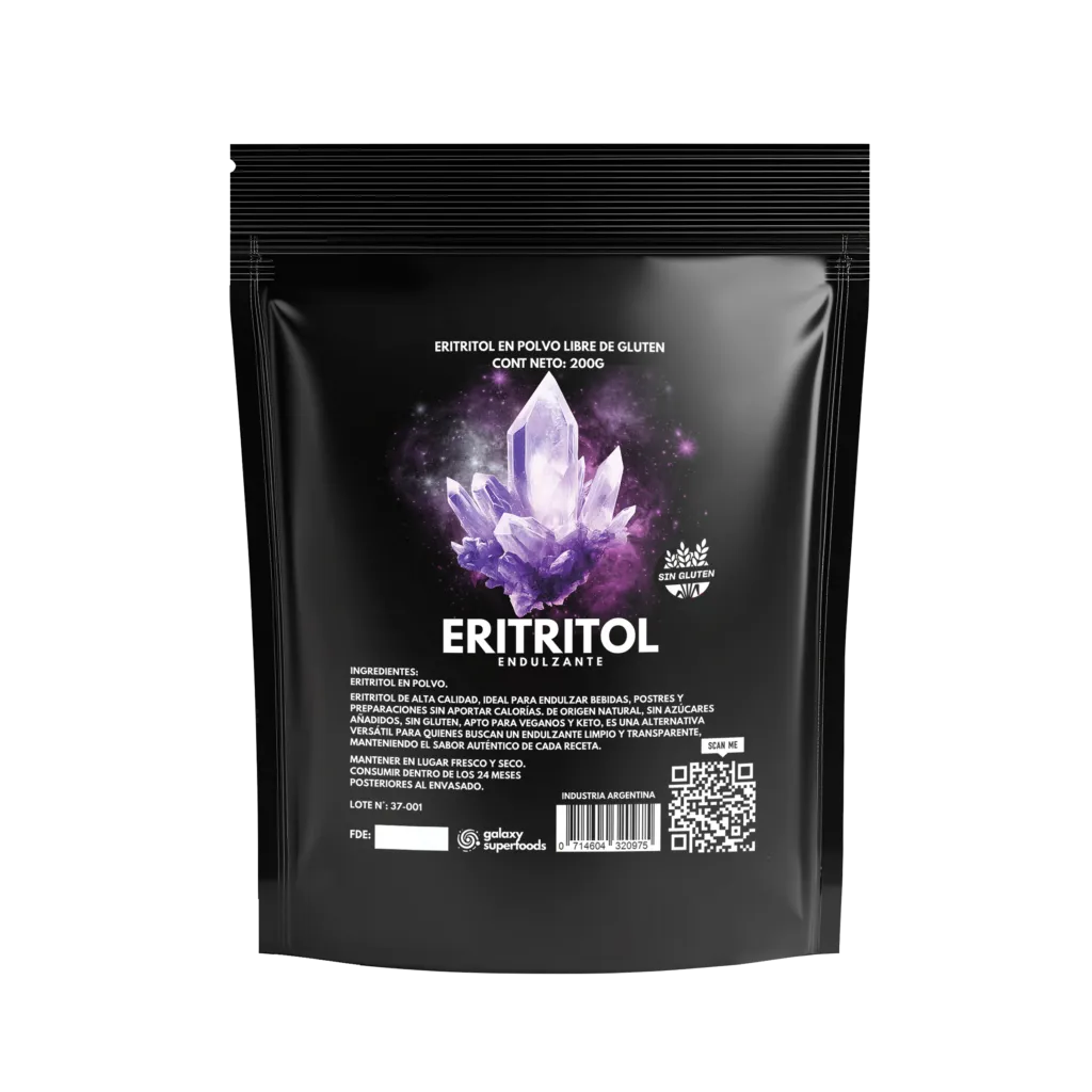 Eritritol puro — presentación Galaxy
