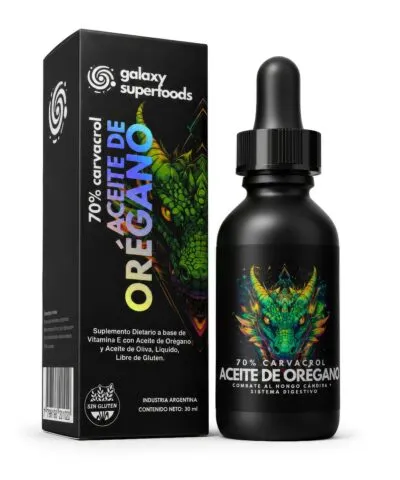 Aceite de Orégano Puro 70% Carvacrol x 30ml | Antiparasitario, Antifúngico y Defensa Natural contra Cándida